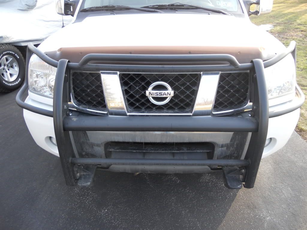 Nissan oem brush guard #2