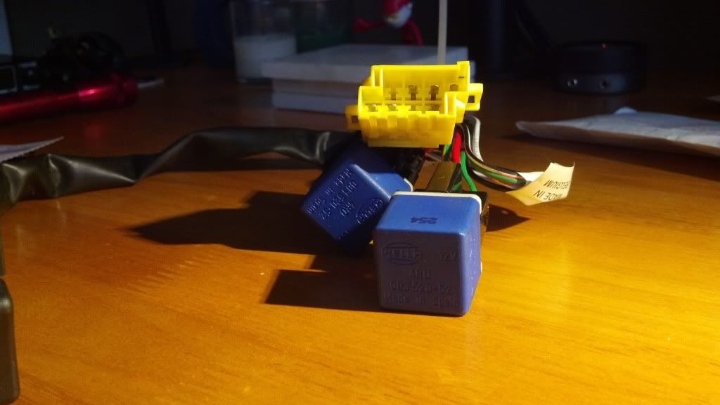 1994 Volvo 850 Fog Light Harness W/relays And Switch 40 Shipped