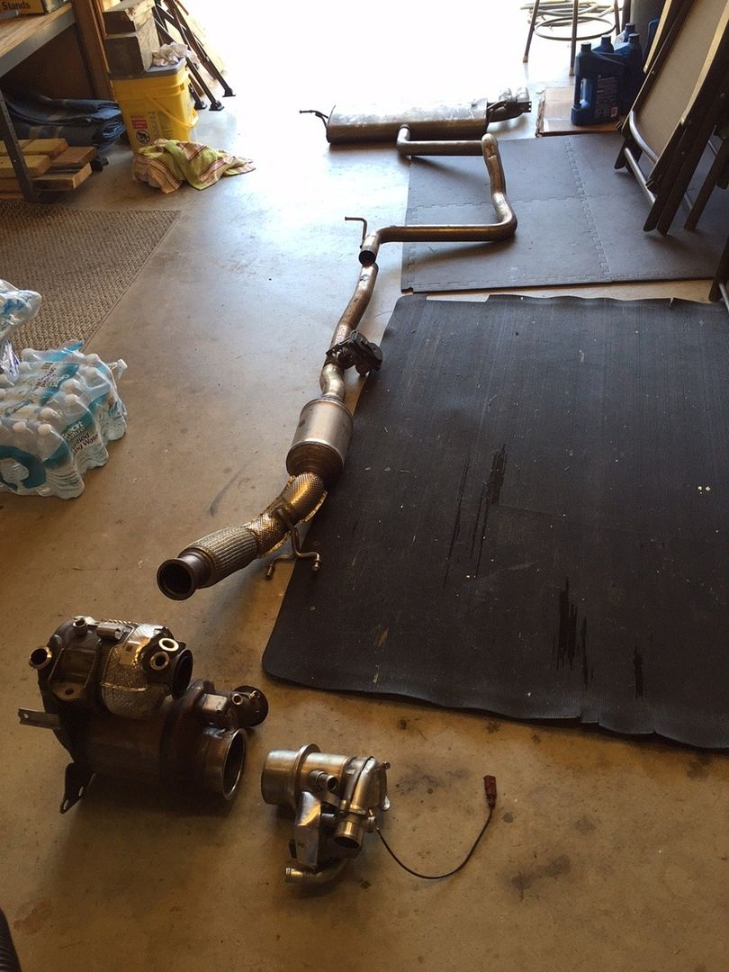 2015 Golf Malone Stage 2. DPF/EGR Delete with straight pipe GOLFMK7