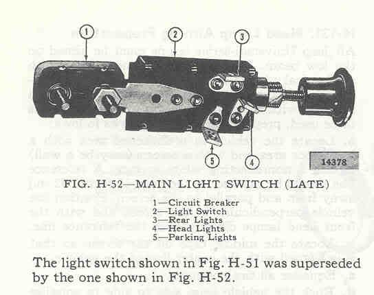 Light switch question - The CJ2A Page Forums