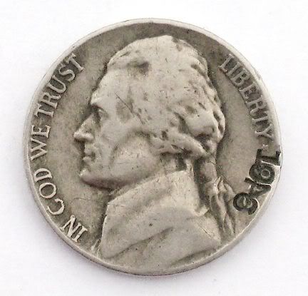 Bizarre 1946 Nickel with