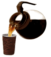 Coffee Pot Filling Cup Pictures, Images and Photos