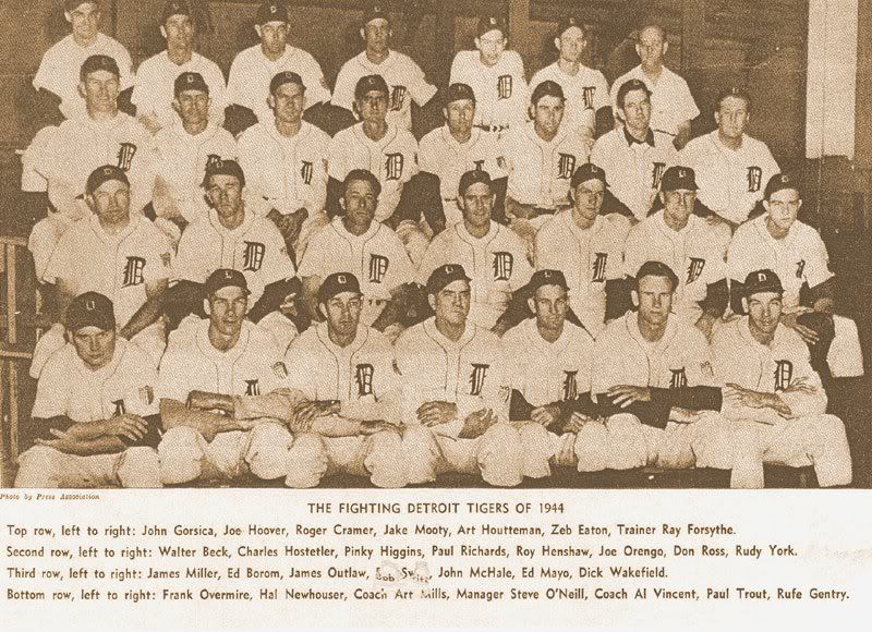 1945 Detroit Tigers 8865