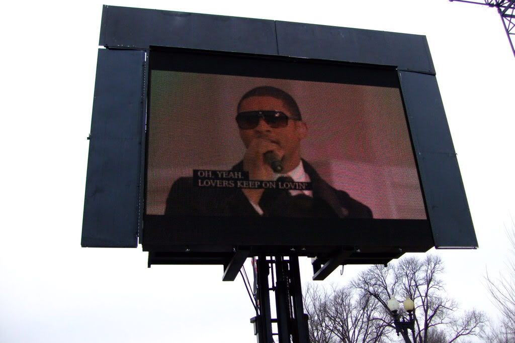 usher inauguration