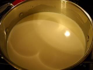Mixture in Stockpot