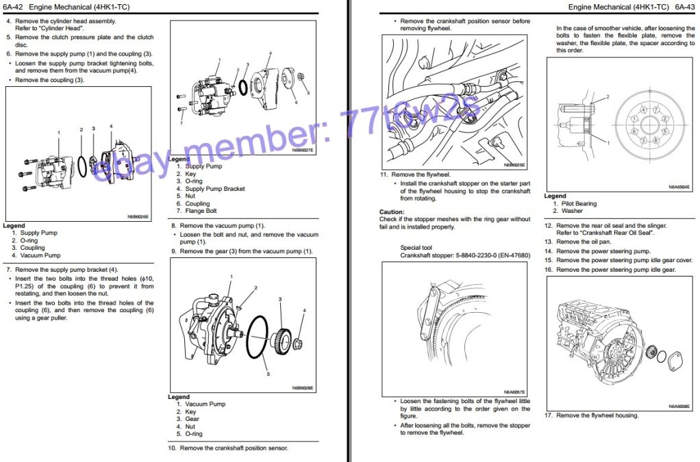 ISUZU N-SERIES TRUCK LORRY VAN WORKSHOP SERVICE REPAIR MANUAL & WIRING