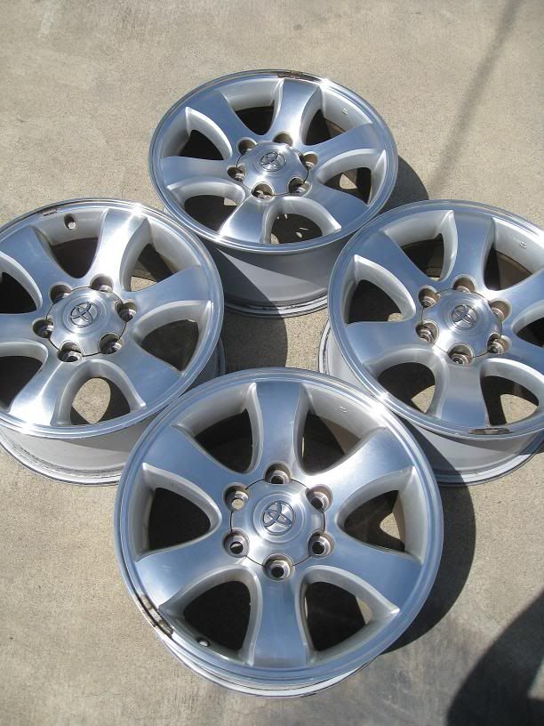 **SOLD** Four 17" Sport Edition Rims Toyota 4Runner Forum Largest 4Runner Forum
