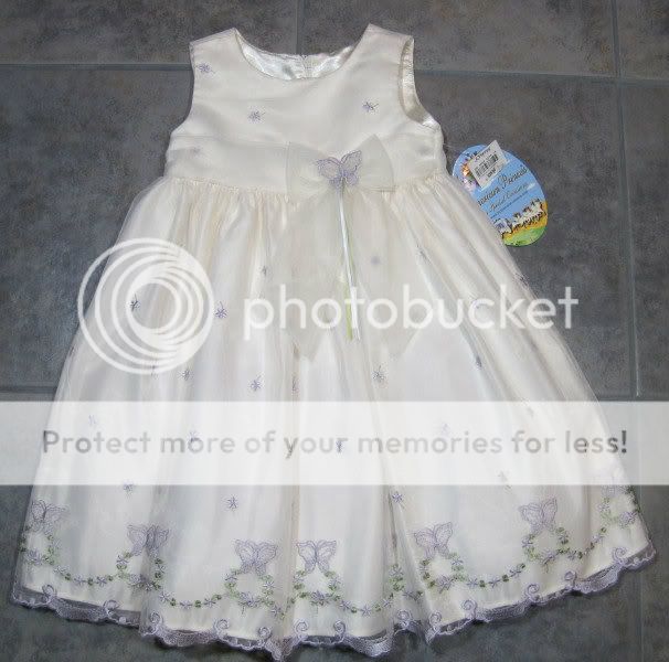   Party Dress Size 3T Toddler Wedding American Princess Butterfly