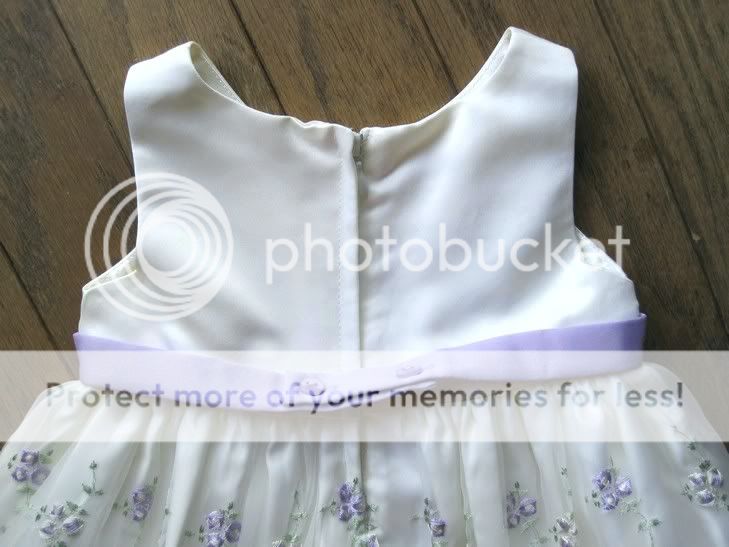  Girls White Dress Cinderella Purple Bolero Sweater Jacket 24 months 