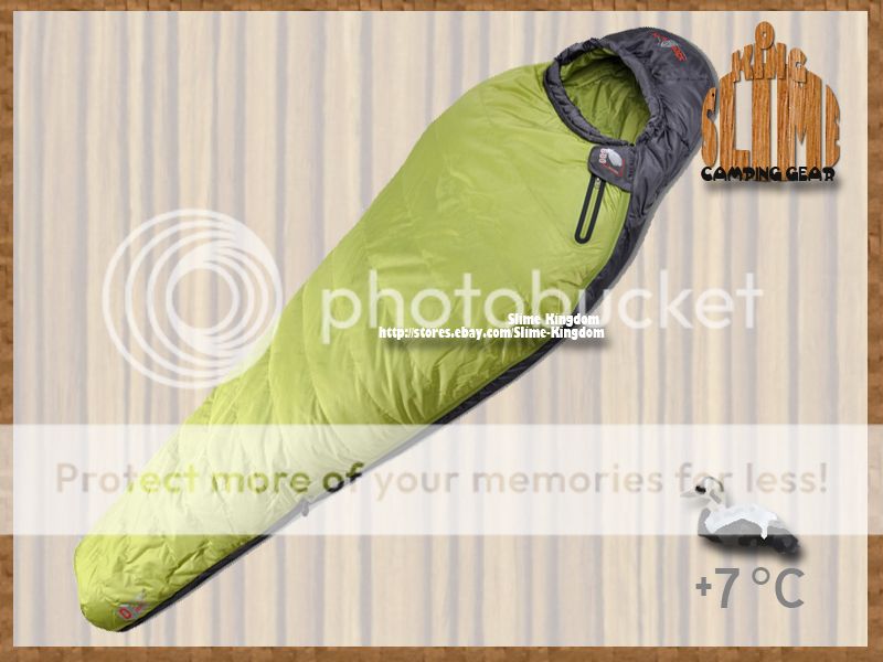 Eider Down 0.68kg Warm Mummy Sleeping Bag Camping backpacking gear7°C 