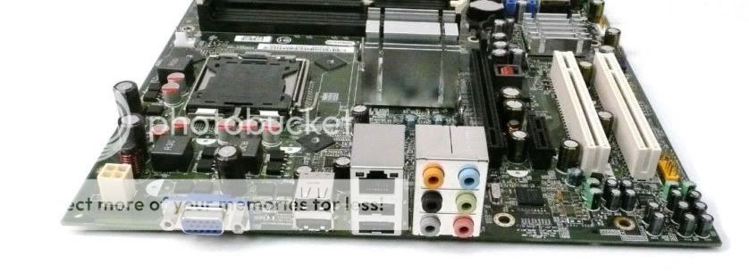   is for One Used Dell Inspiron 530 530s Motherboard RY007 G33M02 G679R